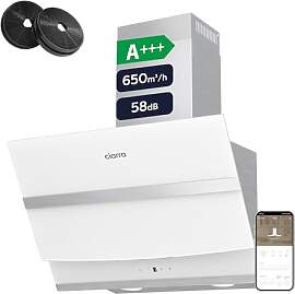 CIARRA A+++ ASW6736N Dunstabzugshaube 60 cm Umluft 