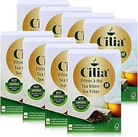 CILIA® Teefilter 100Stk. Grösse M mit/ohne
