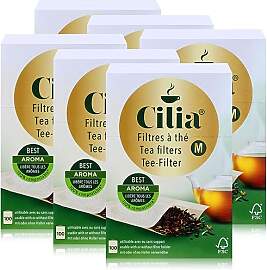 CILIA® Teefilter 100Stk. Grösse M mit/ohne
