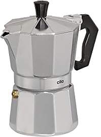 Cilio Espressokocher Classico für 3 Tassen Höhe: 