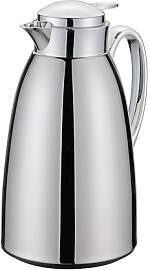 Cilio Venezia Thermoskanne 1l, Edelstahl Matt, Ø