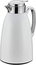 Cilio Venezia Thermoskanne 1l, Weiß Matt, Ø 14