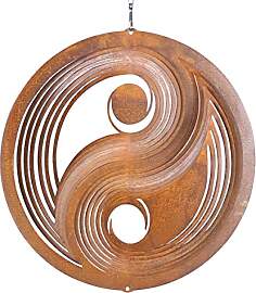 CIM Edelrost Windspiel - Yin Yang 250 - Abmessung: 