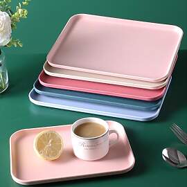 CINY 6PCS Multicolor Plastic Activity Tray,