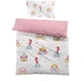 CINYE Kinder Mädchen Kawaii Bettwäsche 135x200cm 