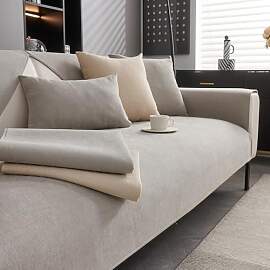 CJJZFO Sofa Überzug Weiche Chenille Sofabezug: