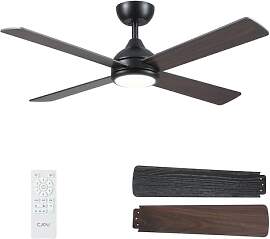 CJOY Deckenventilator mit Fernbedienung, 122cm
