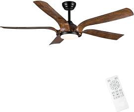 CJOY Deckenventilator mit Fernbedienung, 142 cm