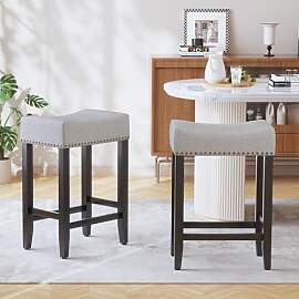 Ckaff Barhocker 2er Set, 65.5cm Hoch Barstuhl