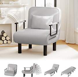 Ckaff Schlafsessel 4 in 1 mit Bettfunktion,