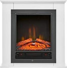 CLASSIC FIRE Elektrischer-Kamin 871125200410 weiß 
