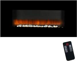 Classic Fire Vancouver Elektrokamin mit Heizung -