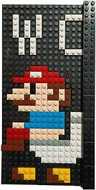Classic Mario-Inspired WC Schild | Themed Baustein 