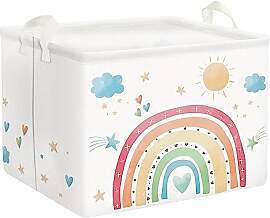 Clastyle Regenbogen Weißer Aufbewahrungsbox Baby- 