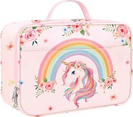 Clastyle Rosa Einhorn Isolierte Lunchtasche