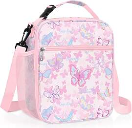Clastyle Rosa Isolierte Lunchtasche Kinder Klein