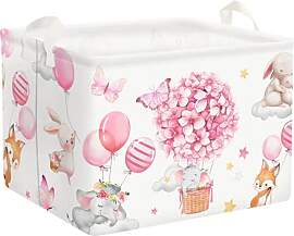 Clastyle Rosa Mädchen Aufbewahrungskorb Kinder