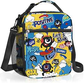 Clastyle Ungeheuer Isolierte Lunchtasche Kinder