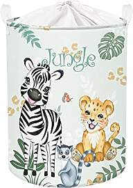 Clastyle Waldtier Kinder Wäschekorb mit Henkel