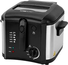 Clatronic® Friteuse mit Fett | 2,5 Liter |