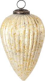Clayre & Eef - Christbaumkugel in Beige -