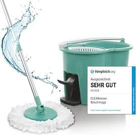 CLEANmaxx Power-Wischmopp mit