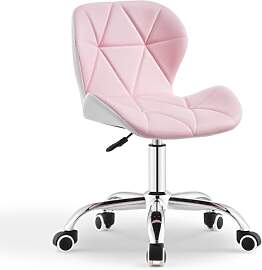 CLIPOP Bürostuhl ohne Armlehne, Drehstuhl 360°,