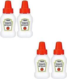 Clockjuan Ketchup-Flasche für Bento-Box-Zubehör, 