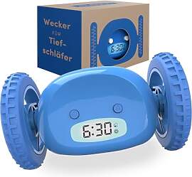 CLOCKY Lauter Wecker Digital Wecker Laut für