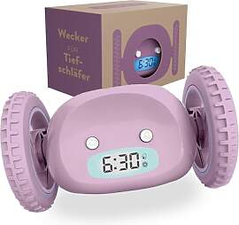CLOCKY Lauter Wecker Digital Wecker Laut für