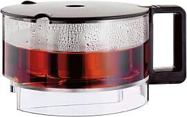 Cloer 0721 Ersatzkanne, Schwarz/Transparent