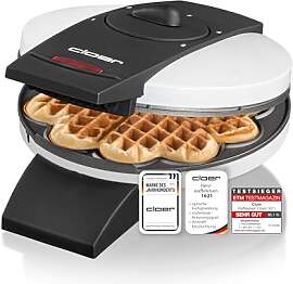 Cloer 1621 Waffeleisen für klassische