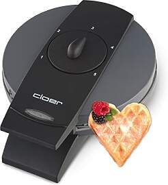 Cloer 1625 Waffeleisen für klassische