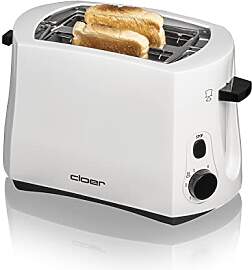 Cloer 331 Toaster, 825 W, für 2 Toastscheiben,