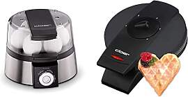 Cloer 6070 Elektronischer Eierkocher für bis zu 7 