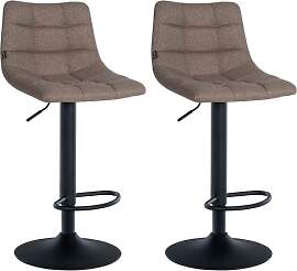 CLP 2er Set Barhocker Jerry Stoff I