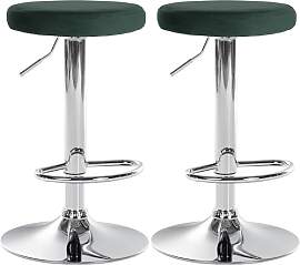 CLP 2er Set Barhocker Ponte Samt I Drehbarer