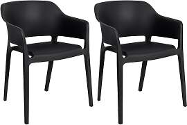 CLP 2er Set Stapelstühle Puebla I