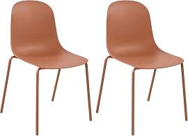 CLP 2er Set Stühle Hardin, stapelbare