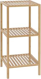 CLP Badregal stehend Bambus Zinnien, Holzregal
