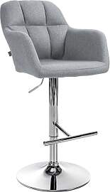 CLP Barhocker Natoma Stoff I 360° Drehbar,