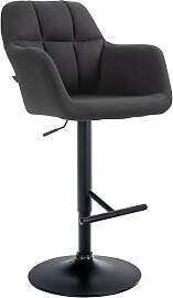 CLP Barhocker Natoma Stoff I 360° Drehbar,