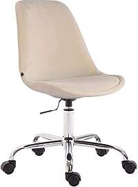 CLP Bürostuhl Toulouse Samt | Schreibtischstuhl