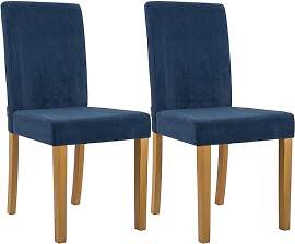 CLP Esszimmerstuhl 2er Set gepolstert mit Lehne