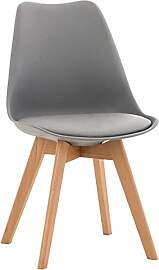 CLP Esszimmerstuhl Linares Kunststoff I Stoff I