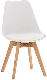 CLP Esszimmerstuhl Linares Kunststoff I Stoff I