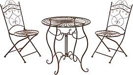 CLP Garten-Sitzgruppe Indra I Zwei Klappstühle