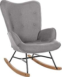 CLP Schaukelstuhl Sanka I Schaukelsessel Mit