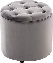CLP Sitzhocker Pantin Samt I Polsterhocker Mit