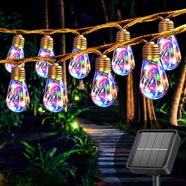 Cnulenzt Solar Lichterkette Aussen Mit 16